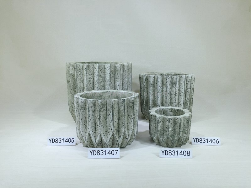Solid Marble Modern Concrete Succulent Planter Pots