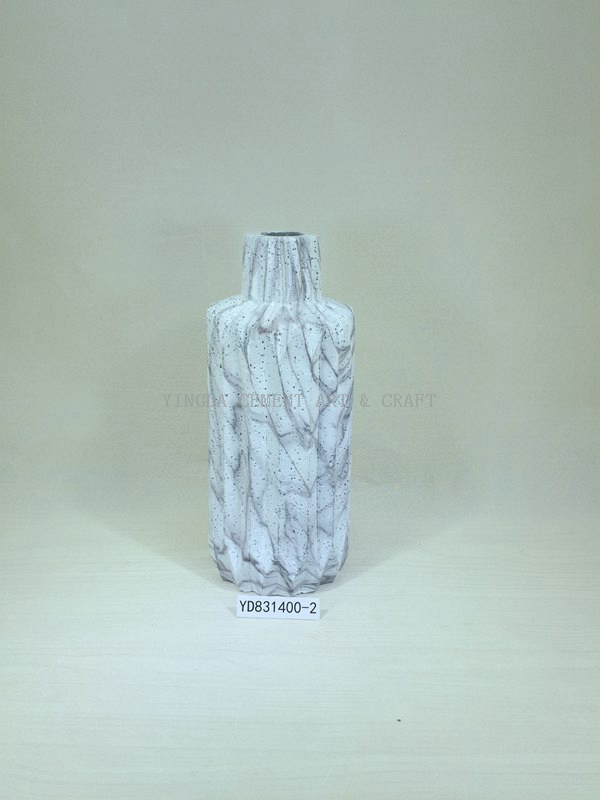 Solid Marble Modern Concrete Vase Planter