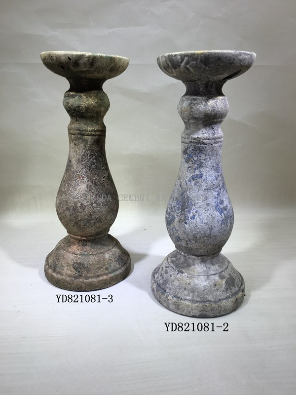 Concrete Candle Holer Decoration