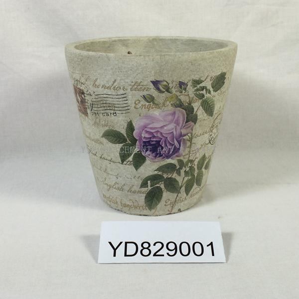 Decal Flower Pots