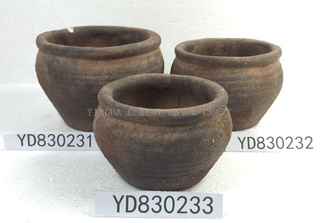 Concrete Round Pots