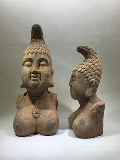 Cement Buddha Figure for Home and Garden