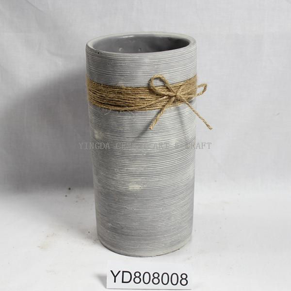 5 Inch round Cement Planter pots for home and garden 