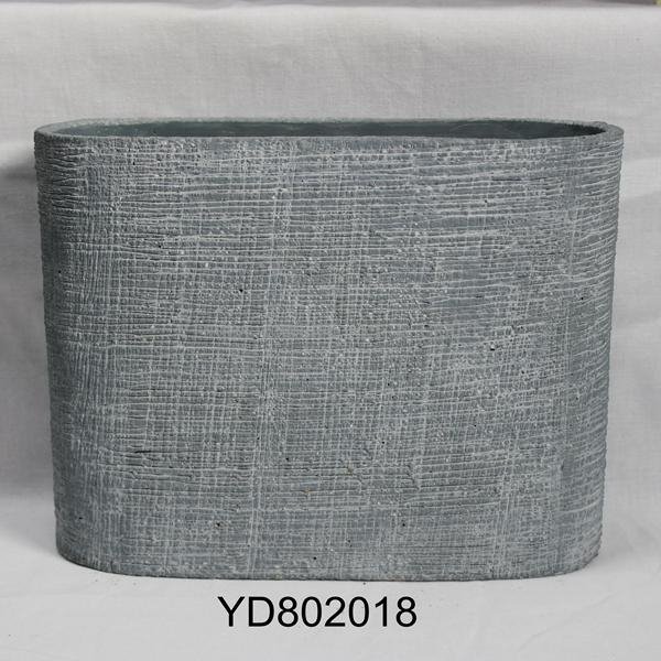 Concrete Tall Oval Nursery Pots