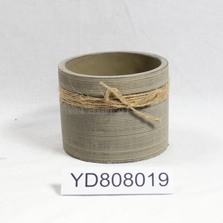 5 Inch round Cement Planter pots for home and garden 