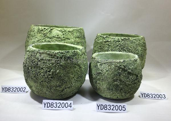 Pot Round Cement Planter pots