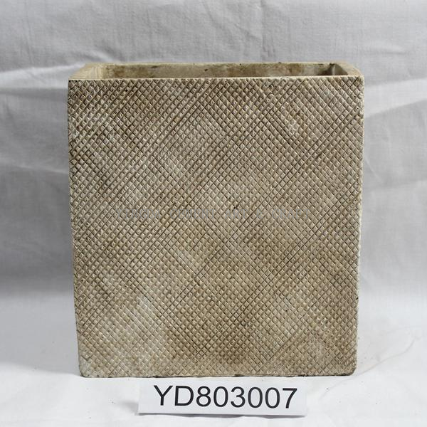 Vase Rectangle Cement Planters