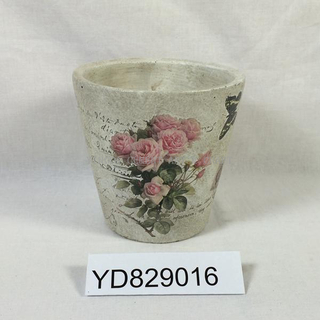 Decal Flower Pots