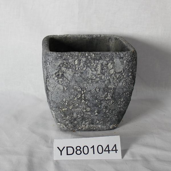 vase square cement flowerpots 