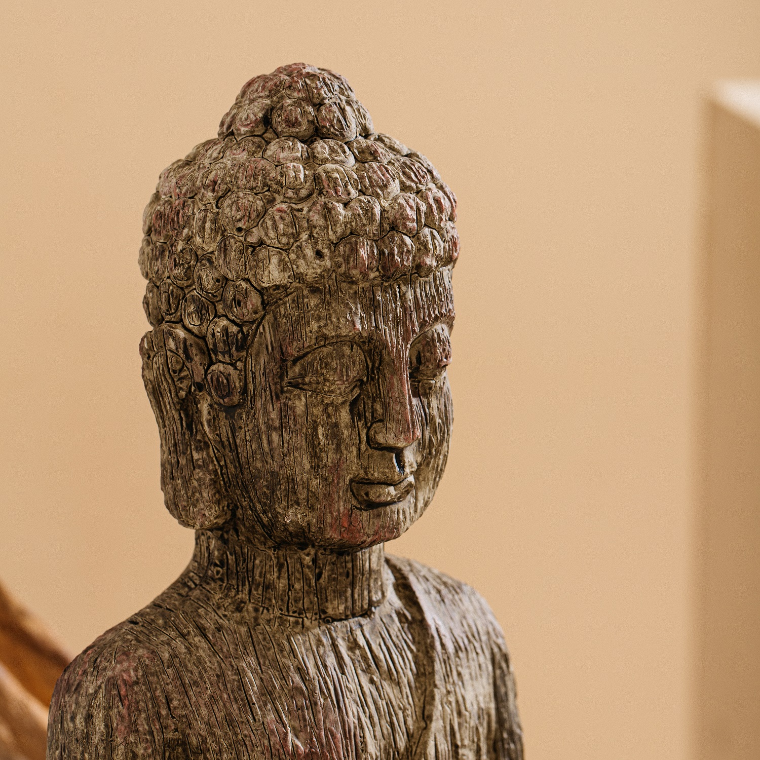 Oriental antique style creative gifts cement home garden decoration crafts classical buddha statue