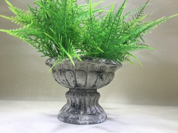 Concrete Urn Planters 7*5.5"