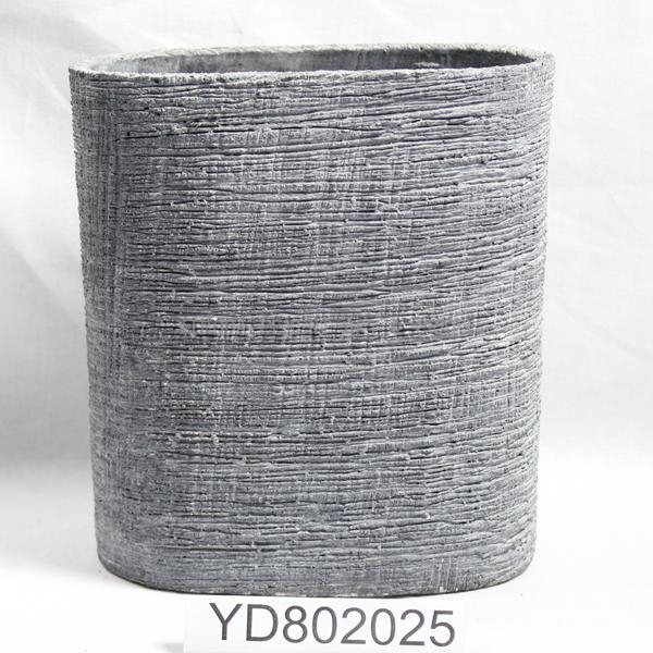 Concrete Tall Oval Nursery Pots