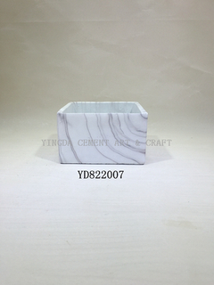 Marble Bowl Square Pots