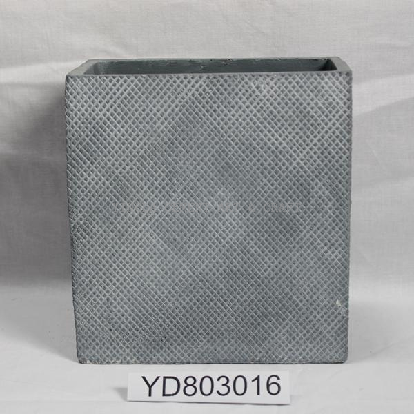 Vase Rectangle Cement Planters