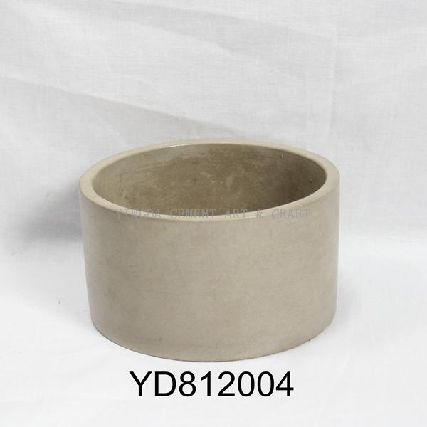 Bowl Round Cement Planters