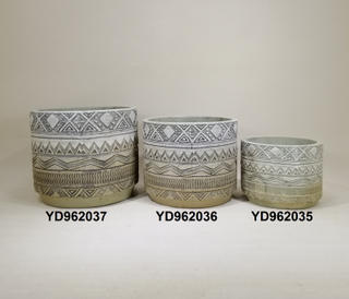 2019 Cement flower pot NEW