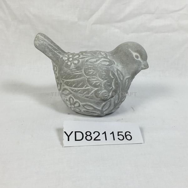 Cement Birds Animal Decoration for Home and Garden 