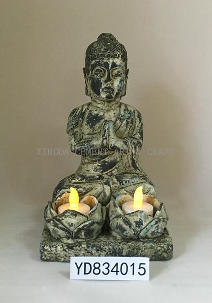 Buddha Candle Sticker
