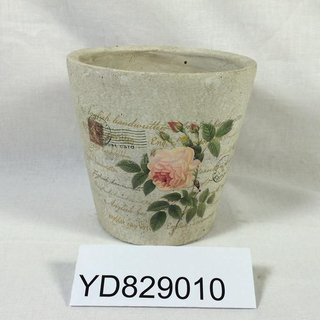 Decal Cement Planters