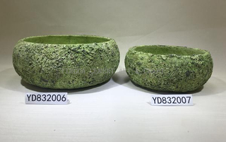 Bowl Round Cement Planter pots