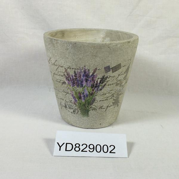 Decal Flower Pots