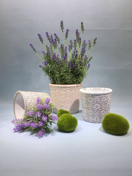 6" conical pots for home and garden