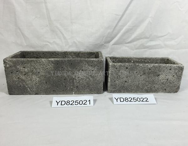 Rectangle Cement Planter