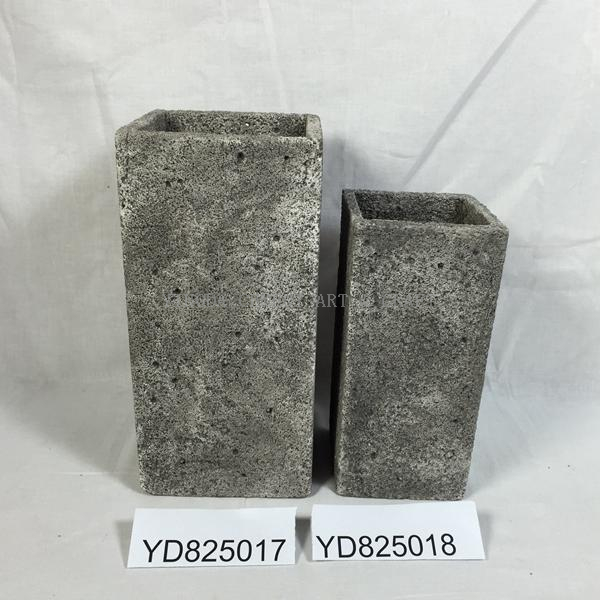 Vase Square Cement Planter