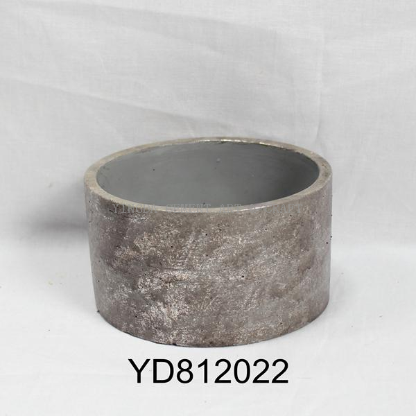 Bowl Round Cement Planters