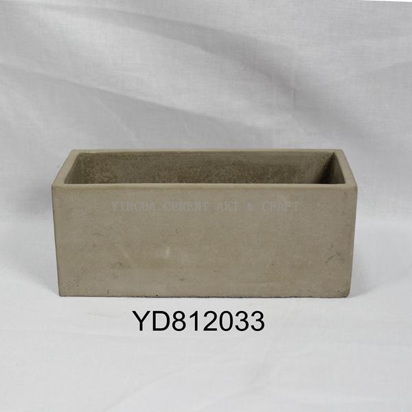 Rectangle Cement Planters