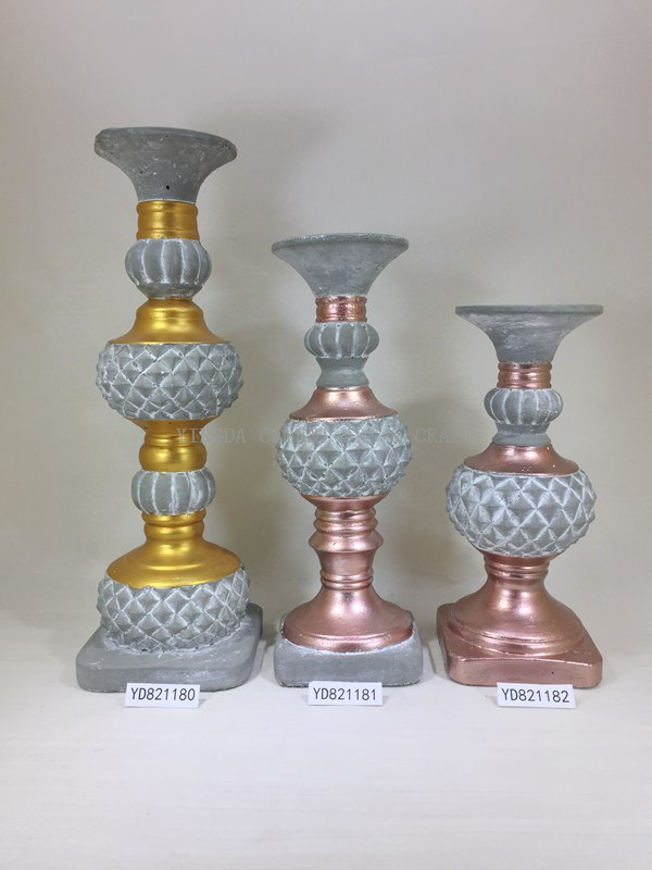 Metallic Home Candle Holder, Garden Candelabrum 
