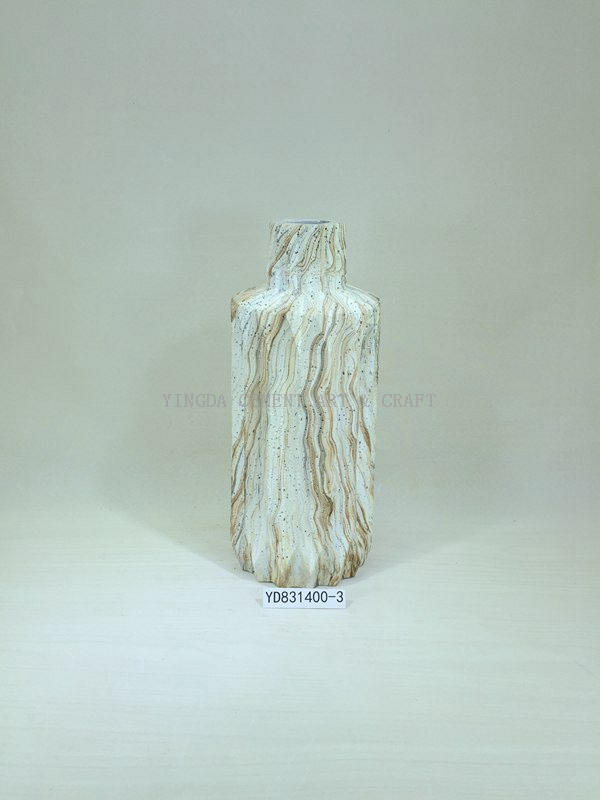 Solid Marble Modern Concrete Vase Planter