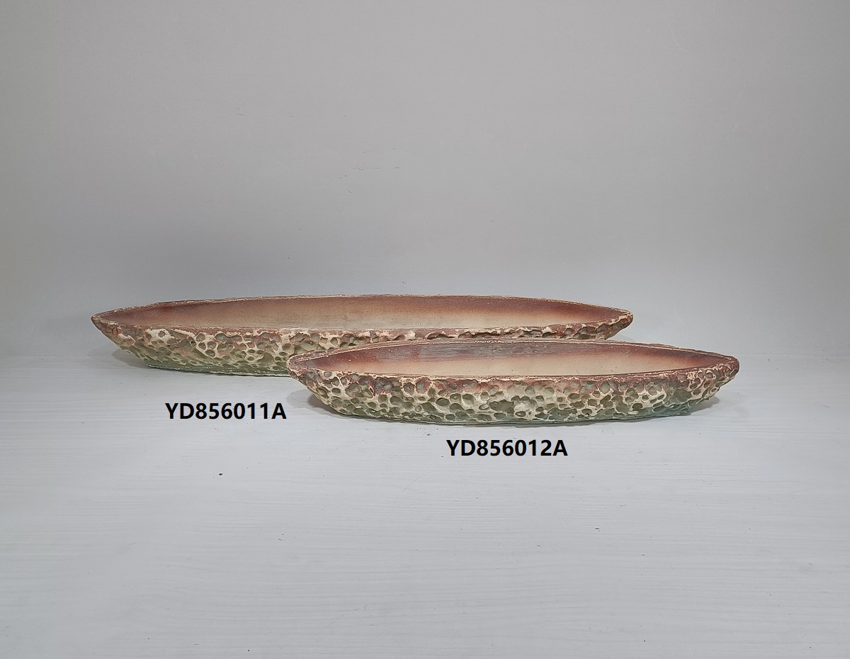 Wholesale fine quality embossed surface design home interior decor decorations cement plate for home