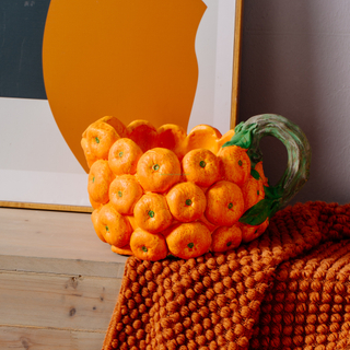 Flower pot for home decoration fruit collections cement Fruit Vase