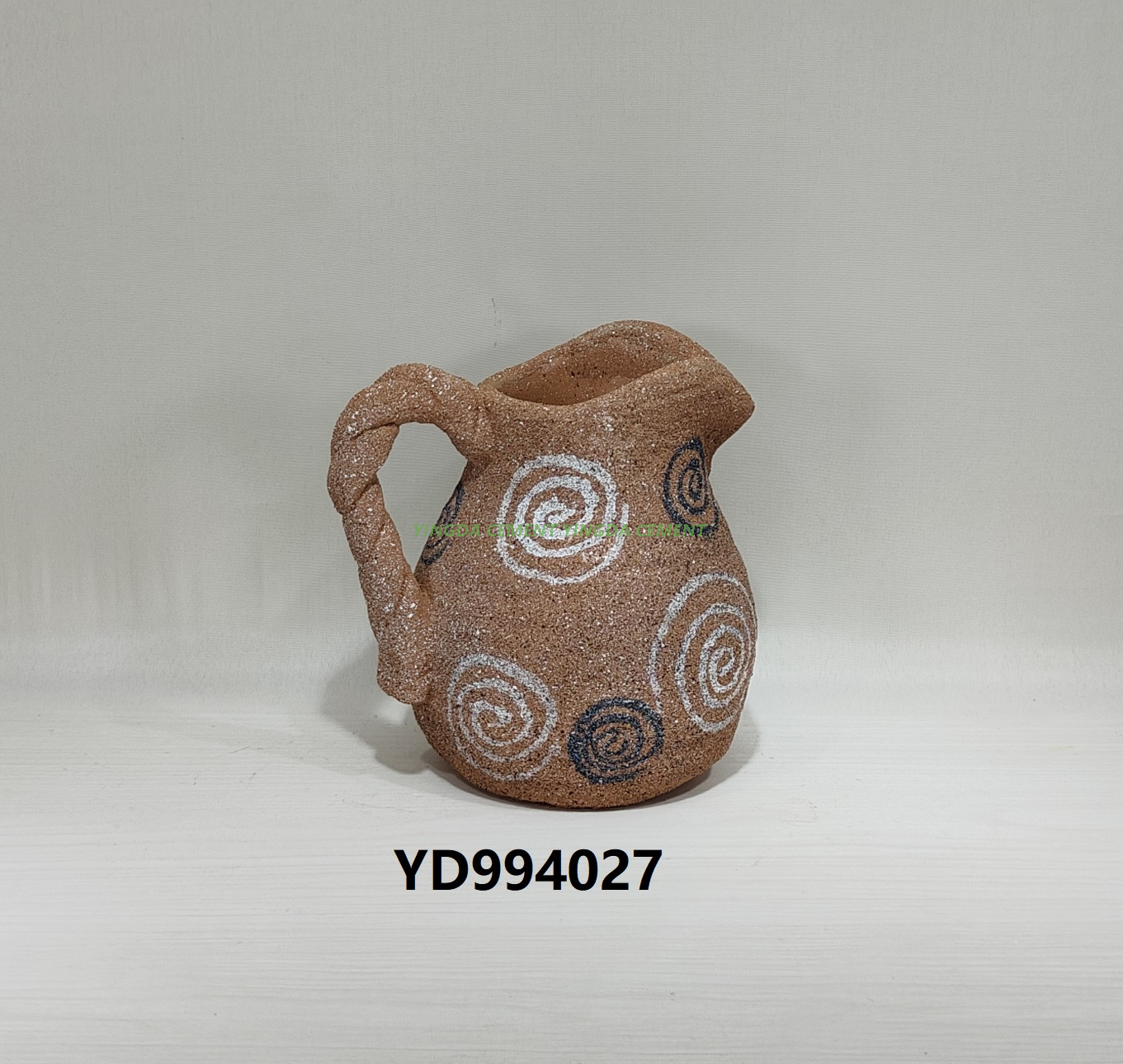 Handmade Heavy-Duty Flameless Concrete pot Weatherproof Outdoor Furniture for Hotels Courtyards Durable Flower pot