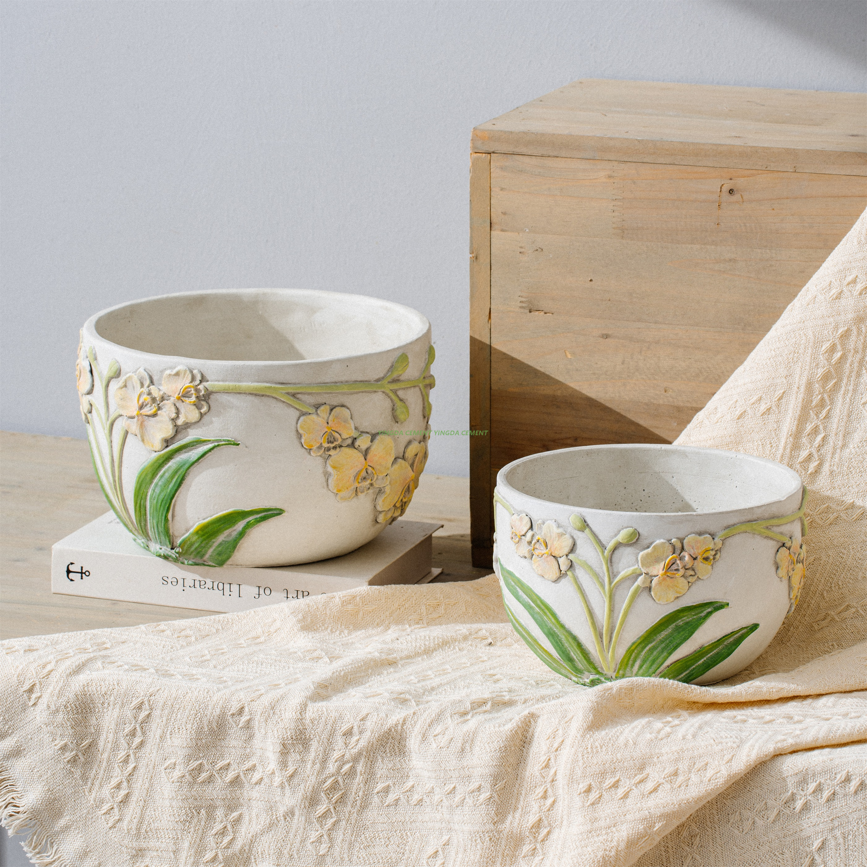 Custom Design Garden Home Decoration Colorful Nordic Tea Wholesale Ceramic Flower Planter Plant Pots