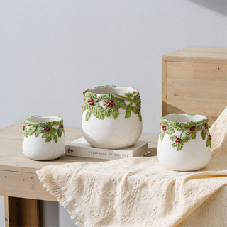 Creative Indoor Flower Pots Colorful Indoor Cement Planter for Plants & Flowers