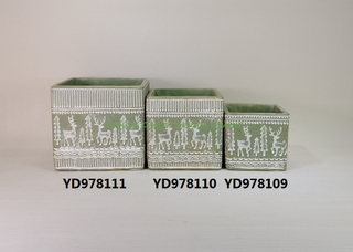 CEMENT DECORATION POT