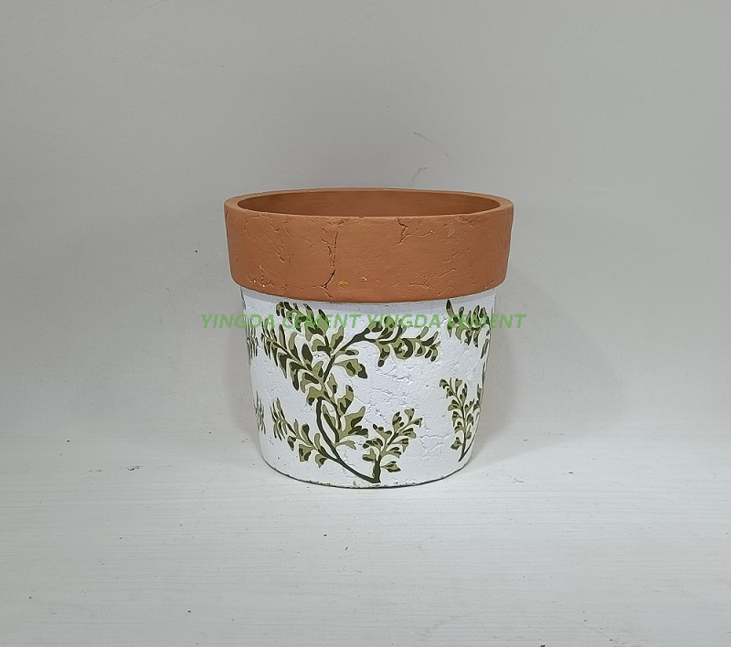 Creative Design Planter Pot Garden Decoration Rustic Cement Flower Pot for Sale