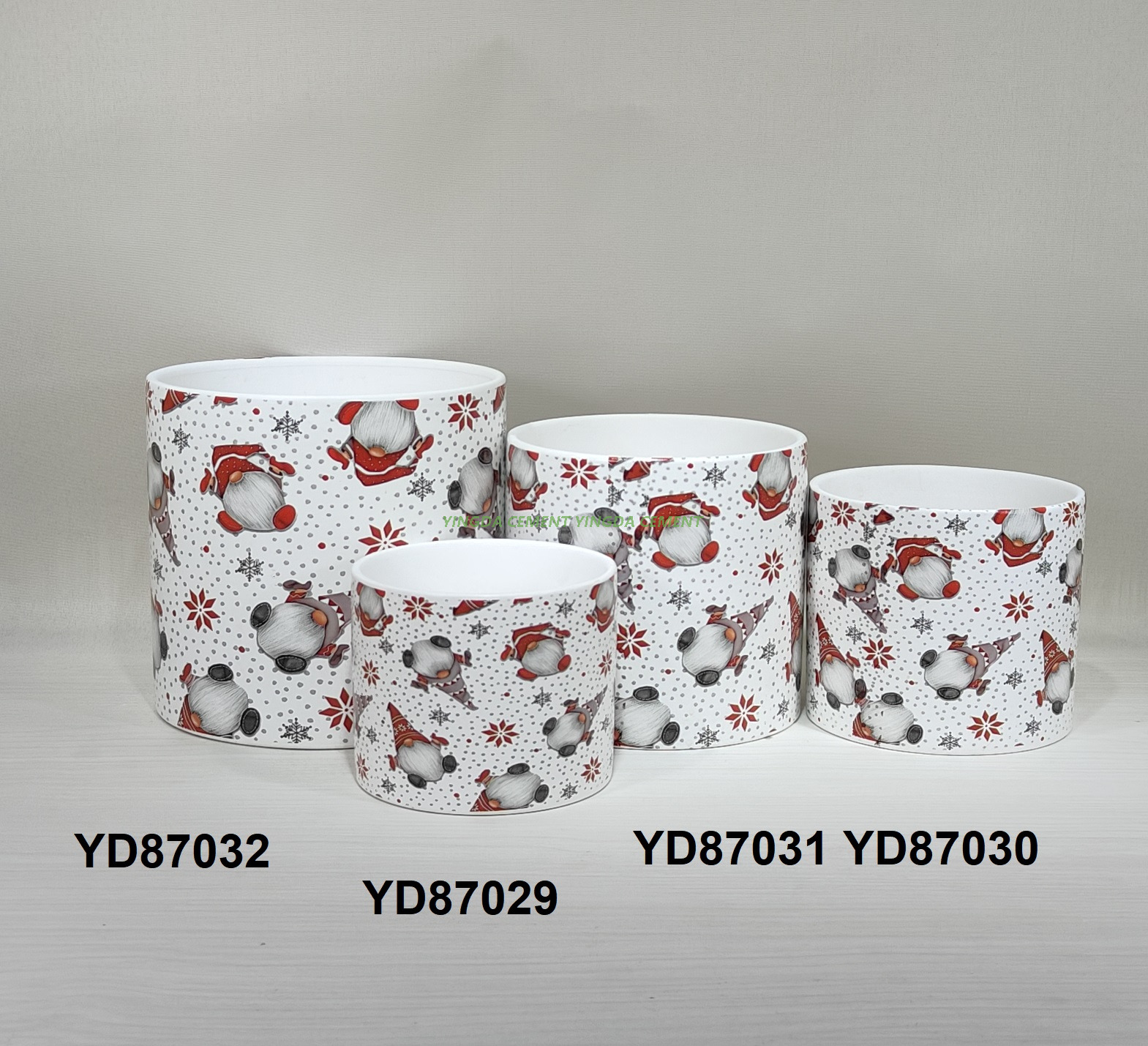 Flower Plant Pot for Home Decor Garden Decorative Round Ceramic New Custom Outdoor Indoor Home Decoration