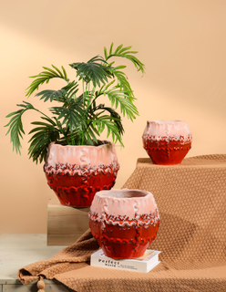 Modern Nordic Design Ceramic Flower Pots Ceramic Vase for Home or Shopping Mall Floor Kit Usage