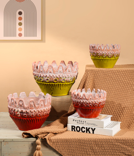 Ceramic Flower Pot Garden Pot for Outdoor Home Nursery Room Decor
