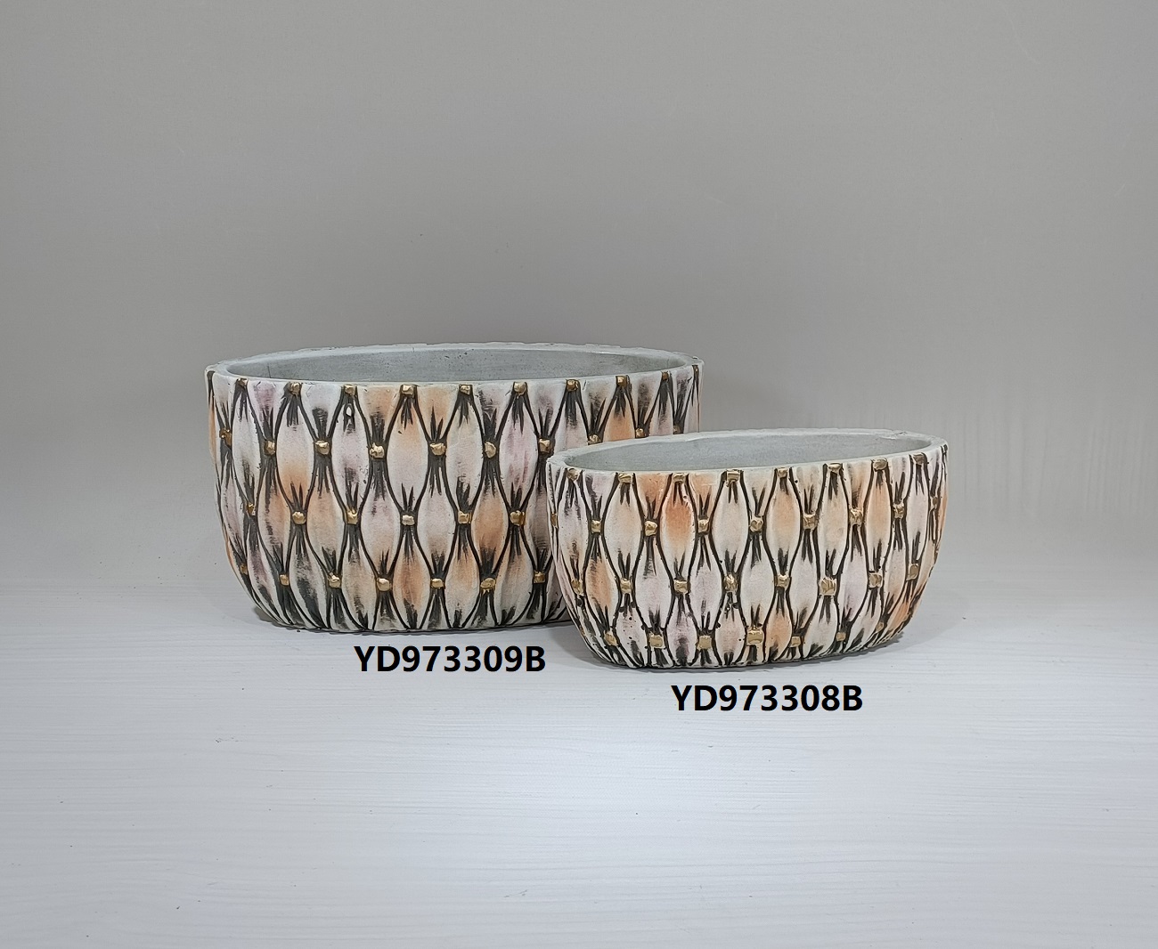 Hot sale wholesale creativity high quality cactus potted plants concrete home decor garden pots