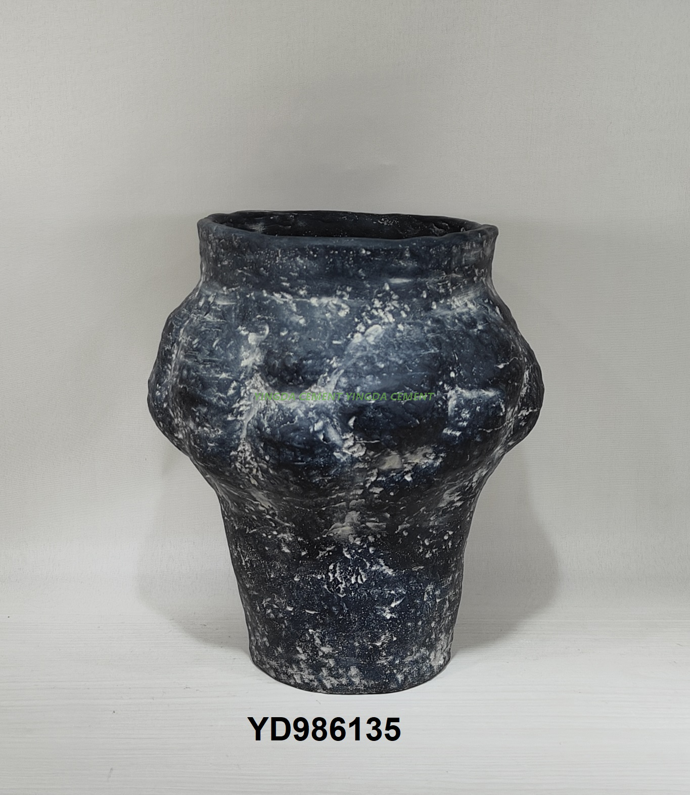 Modern design cement flowerpot concrete plant pots manufacturer flower pot for home garden