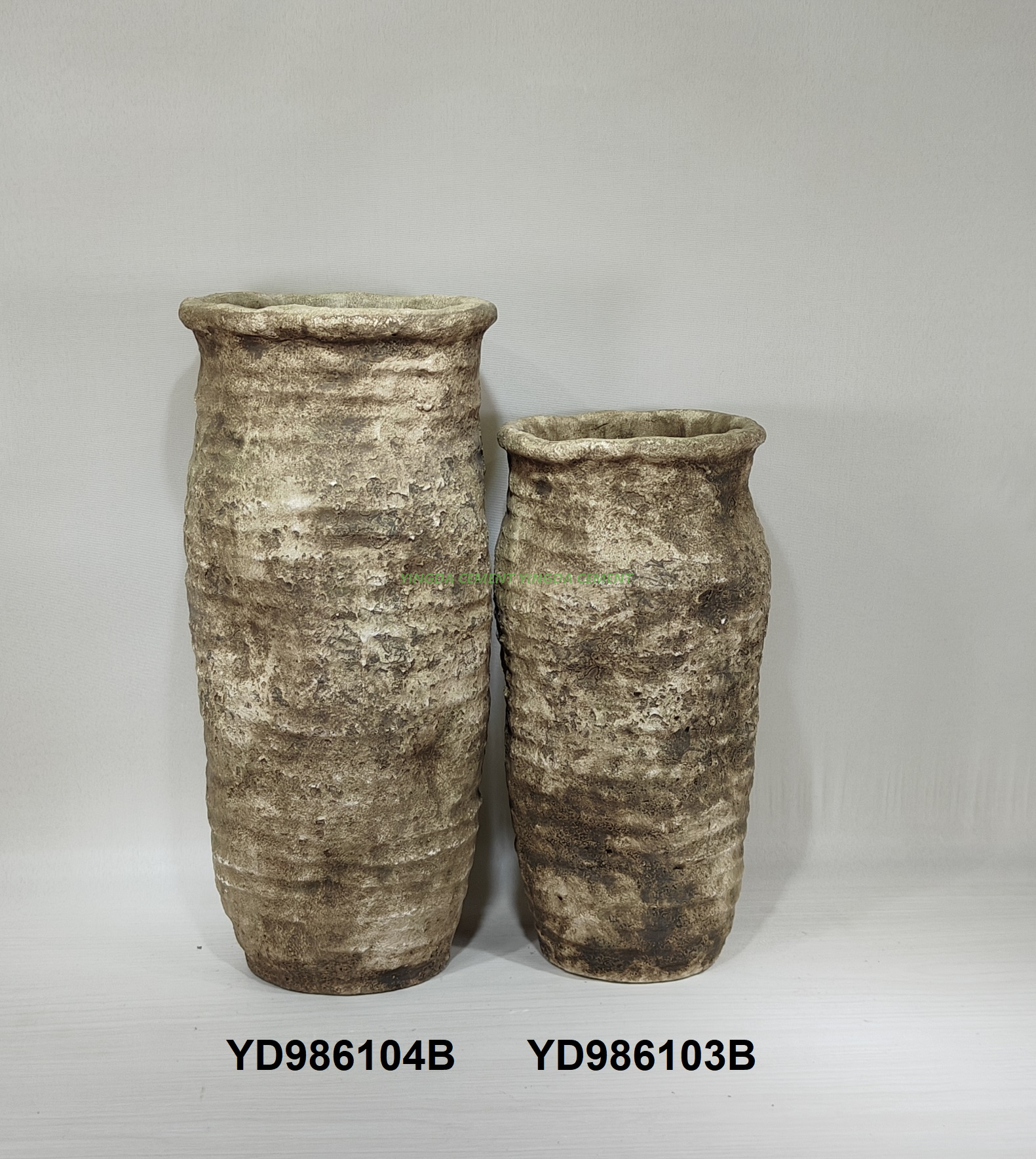 New product antique garden decoration indoor outdoor succulent pot cement plant flower pots 