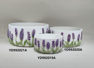 Custom Nordic Design Desktop Colorful Circlr Concrete Cement Plant Planter Flower Succulent Cactus Pots with Hole