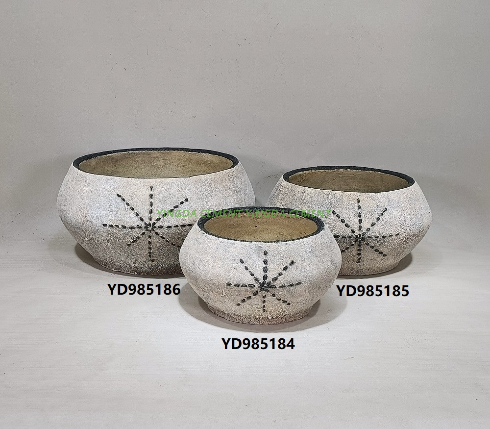 emboss cement flowerpot modern concrete planter pot flower pots garden decoration indoor flower pot