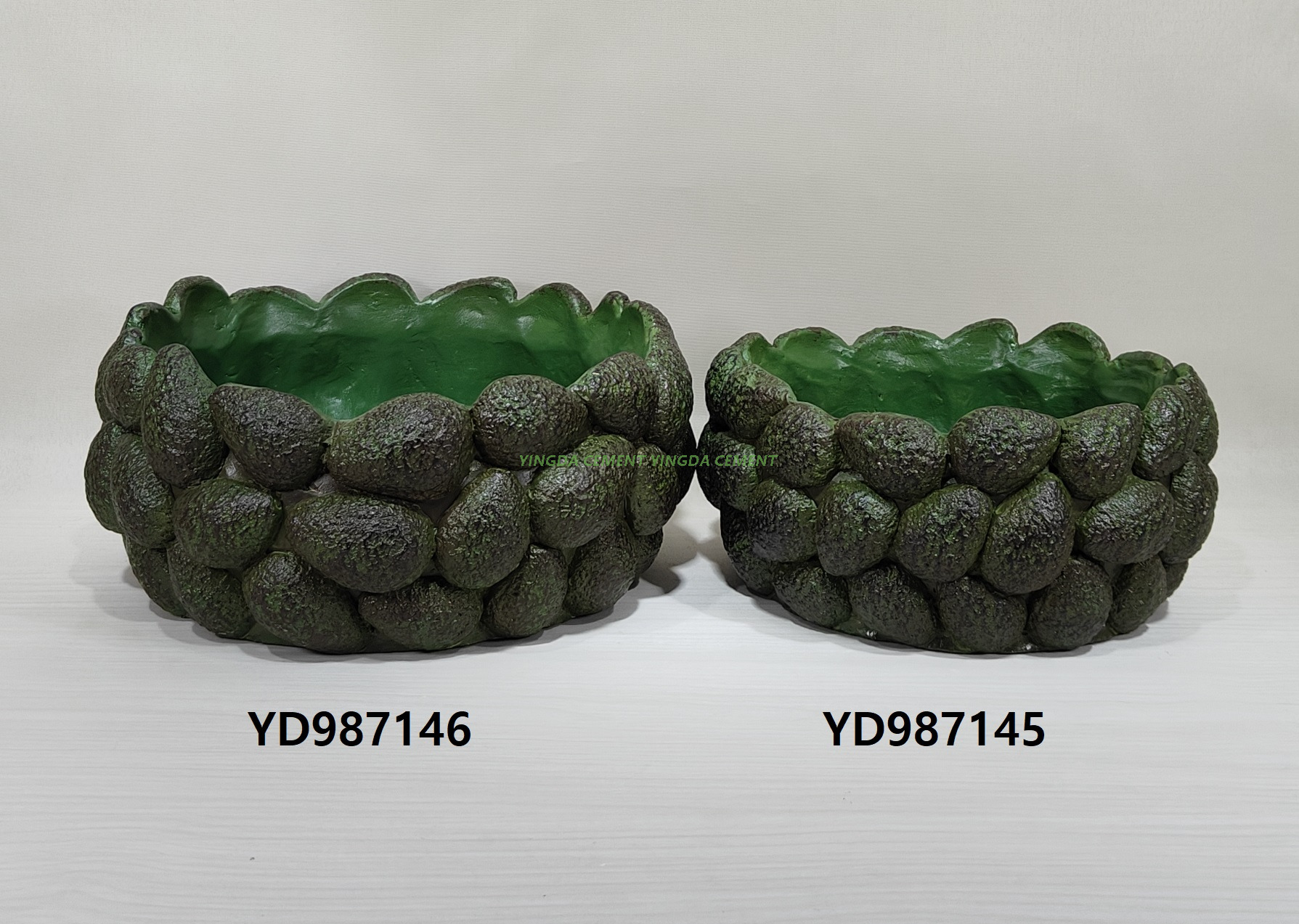 Fruit Pot Cement Plant Pot Succulent Planter Pots Decorations for Home Garden Cement
