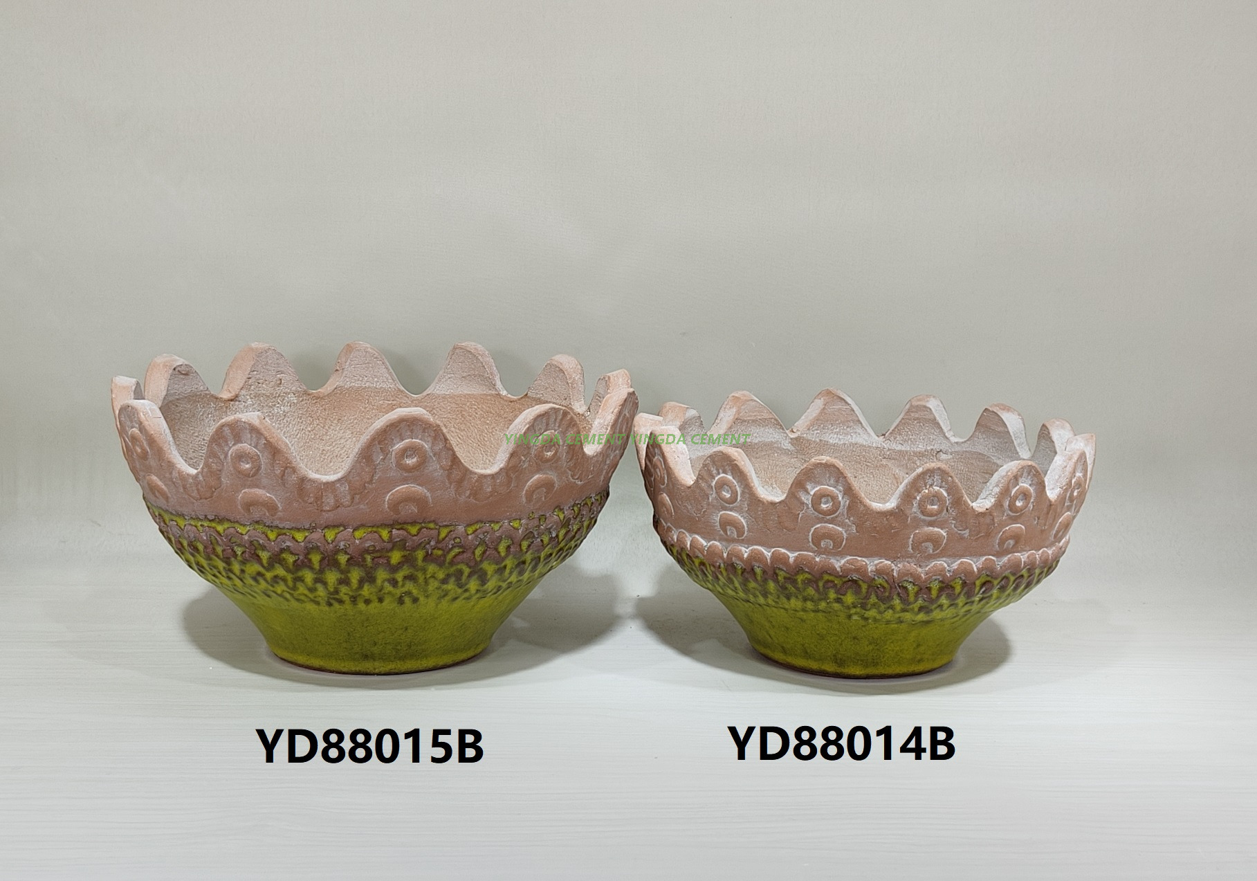  Ceramic Flower Pot for Indoor Garden Simple Design Green Aloe Fleshy Green Plant Home Nursery Use