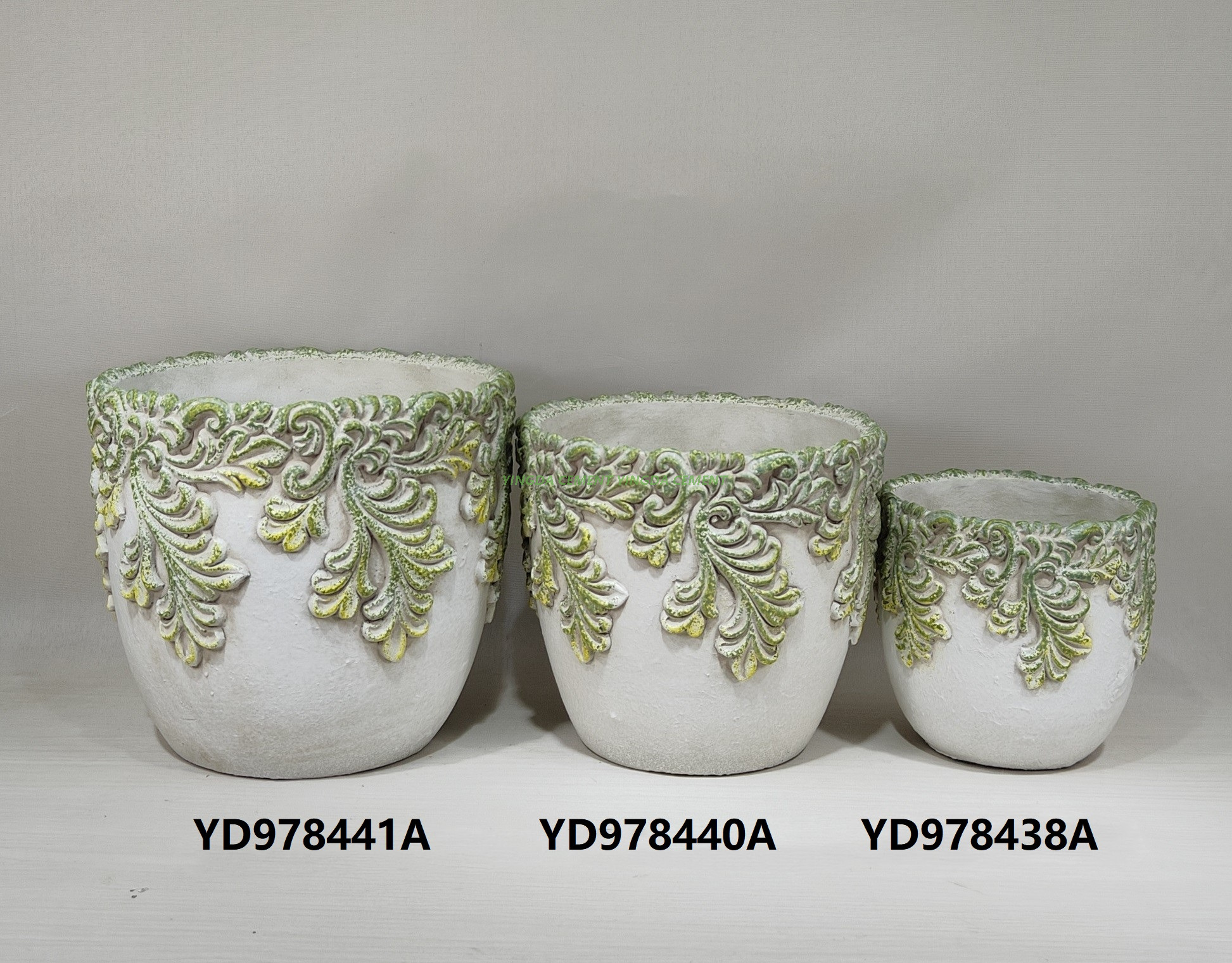 Garden Pot Cheap Indoor Outdoor Decoration Succulent Pots Creative Cement Flower Pots & Planters